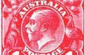 Hoe te identificeren van de Australische vooraf decimale postzegels
