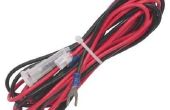 How to Wire DC apparaten met twee draden: rood en zwart