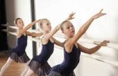 Traditionele Ballet klas dans oefeningen