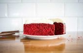 Hoe maak je rode fluwelen Pound Cake
