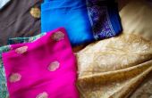 Hoe te dragen Butterfly Saris