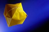 Origami potlood houder instructies