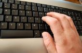 Online toetsenbord typen lessen