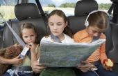 Hoe houden kinderen bezig in de auto