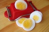 Hoe Center dooiers bij het koken van eieren