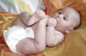 Schimmel luieruitslag in een Baby