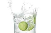 How to Make komkommer en citroen Water