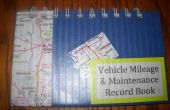 Hoe maak je een kilometerstand van het voertuig en onderhoud Log Record boek