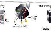 Hoe om een 3-weg-lichtschakelaar draad