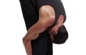 Stretching oefening voor het verlichten van strakke beenspieren