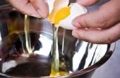 Kan je eiwit in een stroper ei koken?