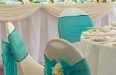 Hoe te Versier bruiloft receptie stoelen - Tiffany style
