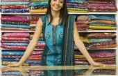 Hoe te te verfraaien met een Sari