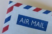 Hoe een luchtpost brief te sturen