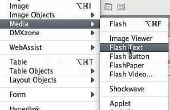 Flash-tekst toevoegen aan een webpagina met Dreamweaver CS3