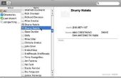 Hoe te contacten met behulp van de Mac OS X-adresboek samenvoegen