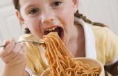 Hoe een Spaghetti saus vlek eruit