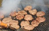 Hoe om hamburgers op een Gas barbecue Grill