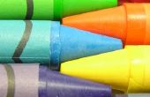 Aanwijzingen voor het gebruik van Crayola kleurpotloden op stof
