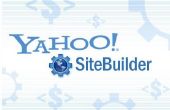Het gebruik van sjablonen in Yahoo Site Builder