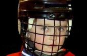 Hoe vervang ik de kooi op een Bauer Hockey helm
