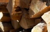 Hoe om te stapelen een koord van brandhout