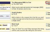 Een SMS-bericht verzenden vanuit Gmail