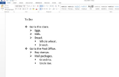 Hoe kan ik een lijst met meerdere niveaus met nummers of opsommingstekens maken in Microsoft Word?