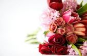 Hoe te te verfraaien een Cupcake bruidstaart met echte bloemen