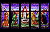 Het bepalen van de waarde van de gebrandschilderde ramen van een kerk