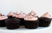 Gemakkelijk chocolade aardbei Cupcakes