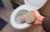 Hoe schoon een Toilet met puimsteen