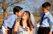 Hoe te nemen van de kinderen in een ceremonie van het huwelijk