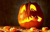 Vlammende Pumpkin Carving: Hoe maak je het vlam zonder het branden van de pompoen?