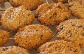 Hoe maak je gezond vetvrij No-suiker-Added havermout koekjes