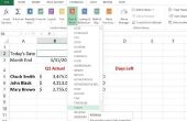 Hoe kan ik een dynamische datum invoegen in Excel?