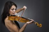 Het afstellen van een viool