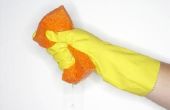 Hoe krijg ik de gele uit doorzichtige Plastic Vloermatten