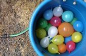 Leuk buiten Water ballon spelletjes