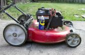Hoe schoon een grasmaaier motor brandstof lijn