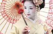 Hoe te doen Geisha gezicht Make-up