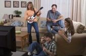 Een draadloze gitaar op Wii aansluiten