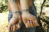 De beste cursieve lettertypen voor Tattoos