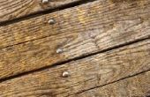Hoe te repareren van losse houten vloeren
