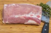 Hoe gebraden varkensvlees lendenen