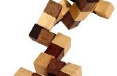 Hoe op te lossen een houten Snake kubus puzzel