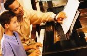 Piano onderwijs spel ideeën voor kinderen