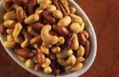 Bakken gezouten noten