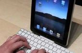 Een iPad, kan worden aangesloten op een toetsenbord?