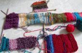 Mager sjaal breien patronen voor Beginners